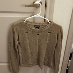 Wet Seal distressed sweater